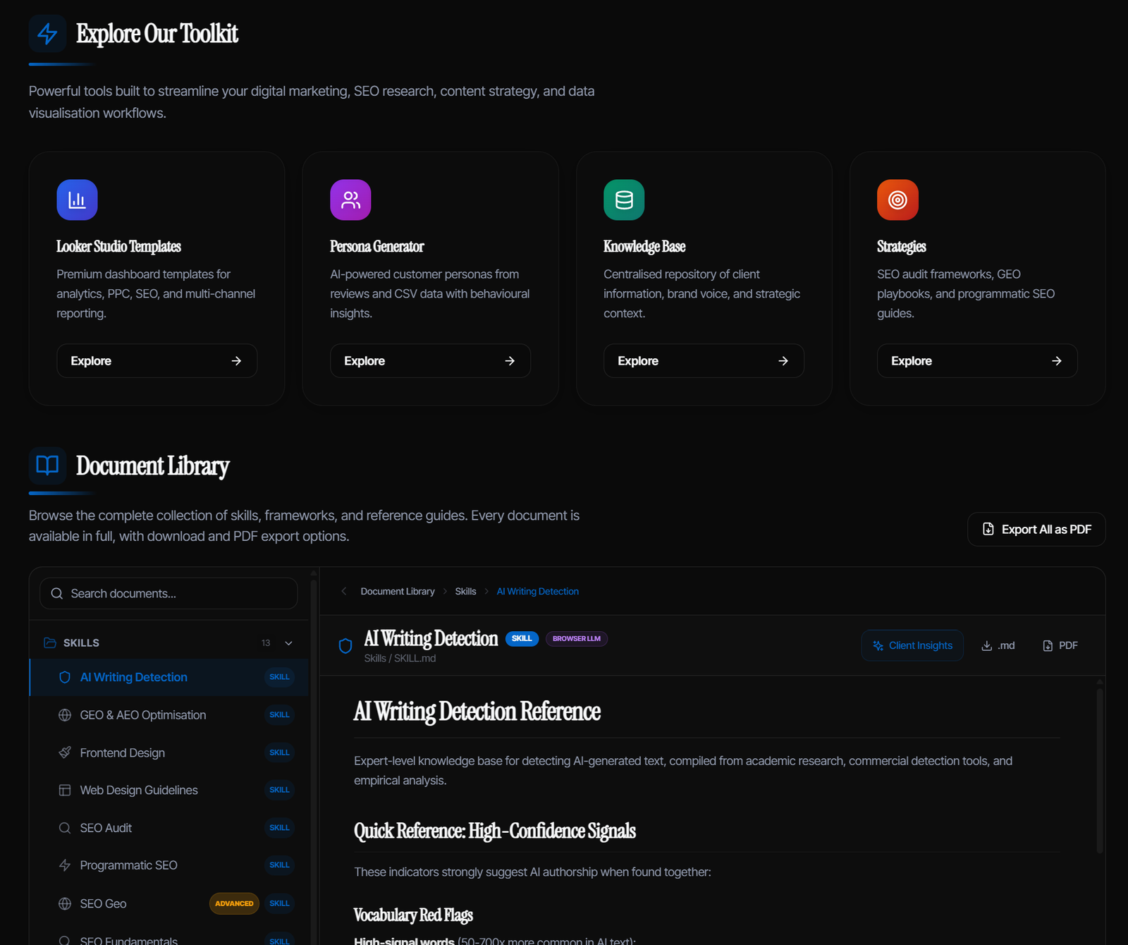Agent Skill Library